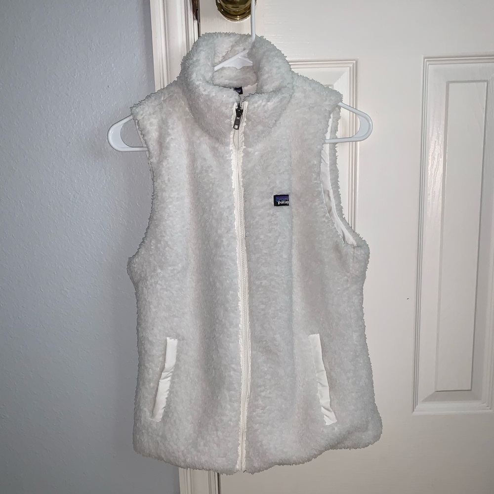 Patagonia Los Gatos Fleece Vest (white)